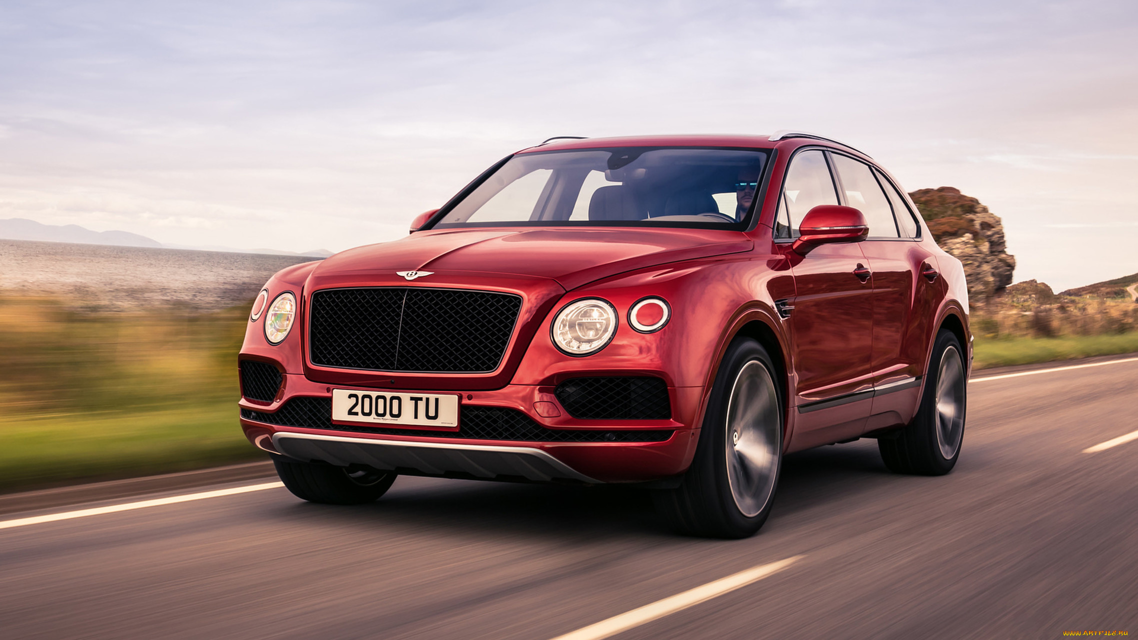 bentley bentayga v8 2018, , bentley, 2018, red, v8, bentayga